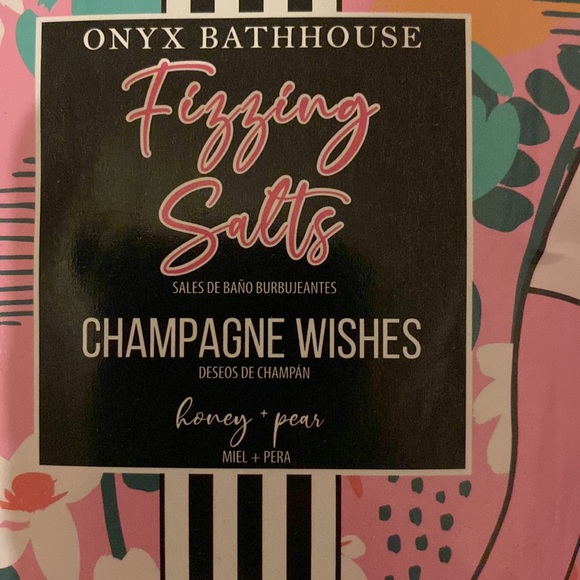 Onyx Bathhouse Fizzing Salts - Picture 2 of 4